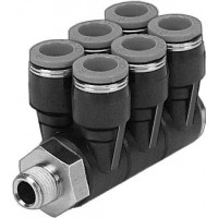 Коллектор Festo QSLV6-G1/8-6