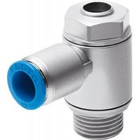 Пневмодроссель Festo GRLA-3/8-QS-10-D
