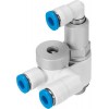 Пневмодроссель Festo GRXA-HG-1/8-QS-6