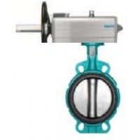 Затвор с приводом Festo VZAS-C-200-16…-H1-E-PDM