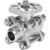 Шаровой кран Festo VZBA-1/4-WW-63-T-22-F0304-V4V4T