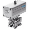 Кран с приводом Festo VZBA-2-GG-63-T-22-F0507-V4V4T-PP60-R-90-C
